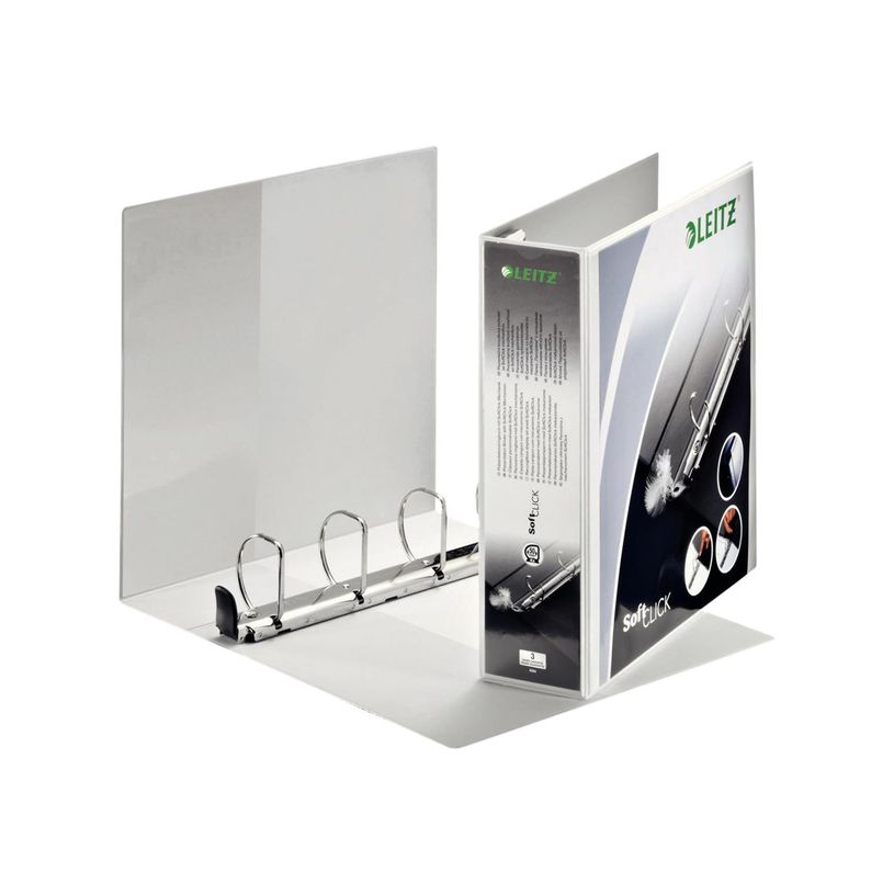 4002432357260-Leitz SoftClick Premium - classeur à anneaux personnalisable - pour A4 Maxi - capacité :-P_300015689_2-1