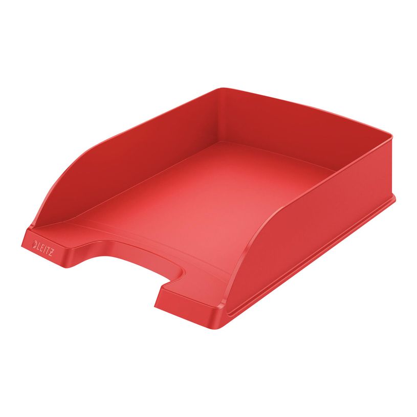 4002432311040-Leitz Plus - corbeille à courrier - pour A4 - rouge-P_300016533_3-0