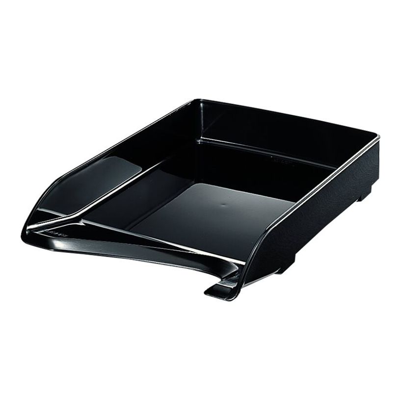 4002432310913-Leitz - corbeille à courrier - pour A4 - noir élégant-P_300016540_1-0