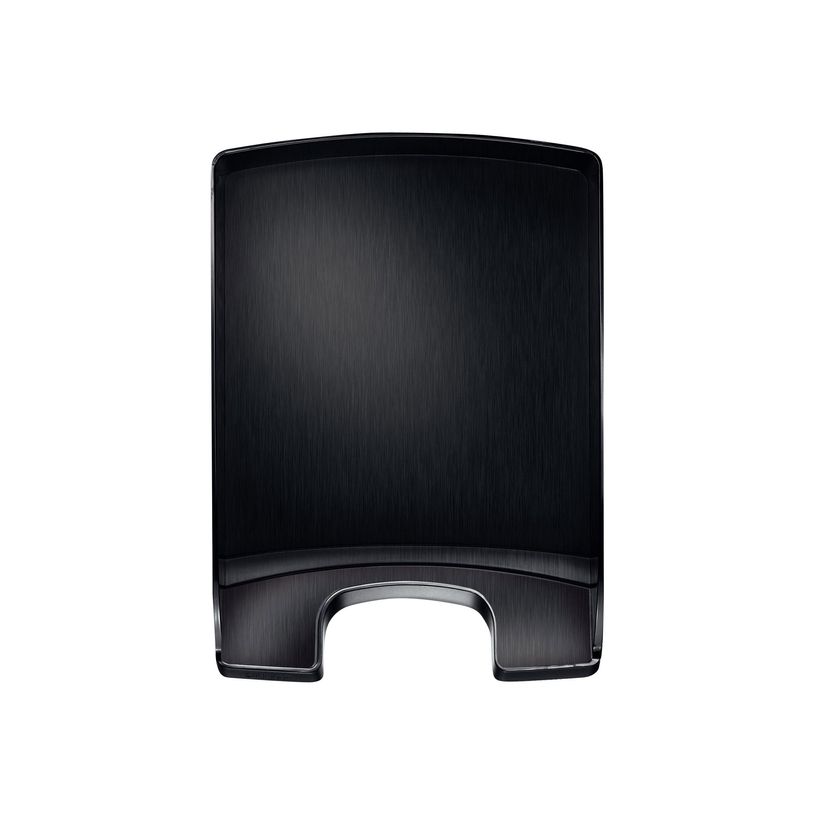 4002432107575-Leitz Style - corbeille à courrier - pour A4 - noir satin-P_300016562_2-1