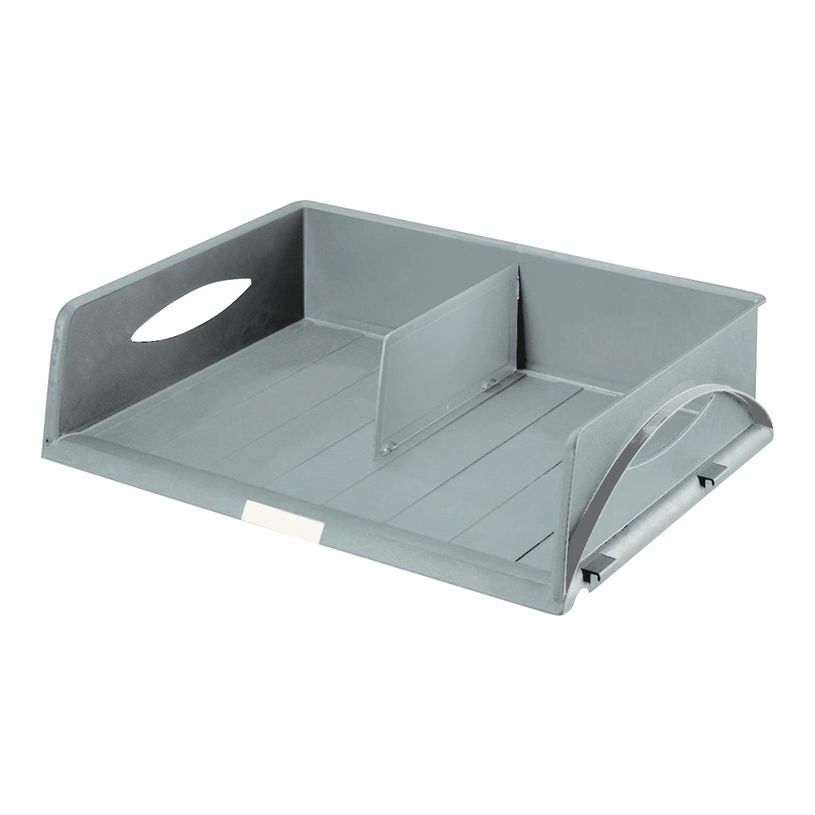 4002432353002-Leitz Sorty - corbeille à courrier - pour A4, A3, C4 - gris-P_300016568_1-0