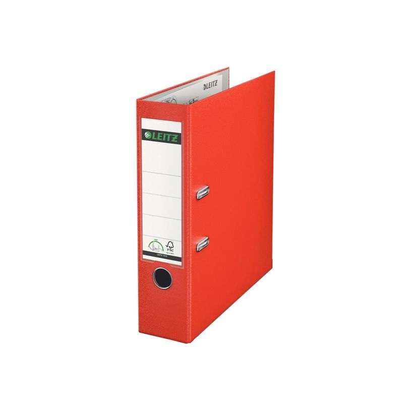 4002432101023-Leitz 180° - classeur à levier - pour A4 - capacité : 600 feuilles - rouge clair-P_300018664_3-0
