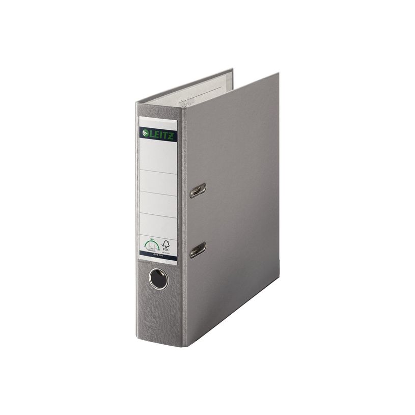 4002432359547-Leitz - classeur à levier - pour A4 - capacité : 600 feuilles - gris-P_300018667_2-1
