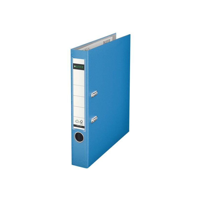 4002432101061-Leitz 180° - classeur à levier - pour A4 - capacité : 350 feuilles - bleu clair-P_300018677_1-0