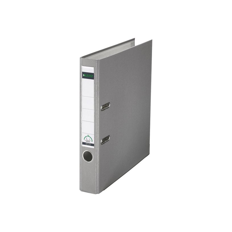 4002432359639-Leitz 180° - classeur à levier - pour A4 - capacité : 350 feuilles - gris-P_300018679_1-0