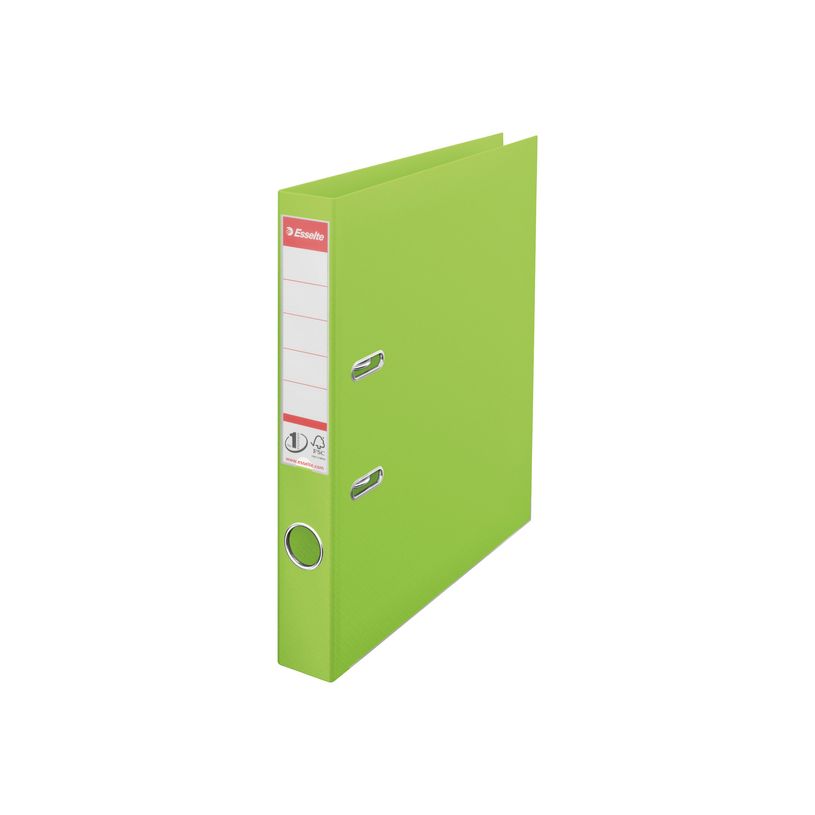 4049793030678-Esselte No.1 - classeur à levier - pour A4 - capacité : 350 feuilles - vert vif-P_300018735_4-0