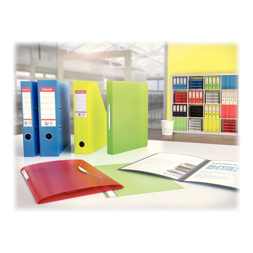 4049793030630-Esselte No.1 - classeur à levier - pour A4 - capacité : 500 feuilles - vert vif-P_300018739_2-3