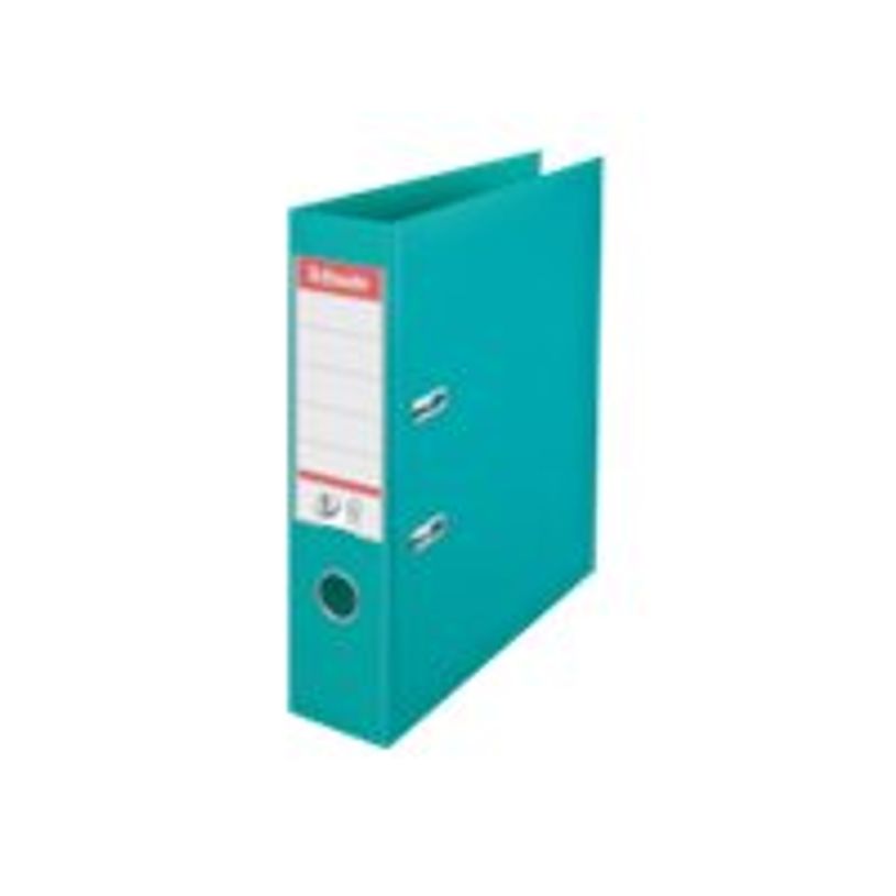 4049793006208-Esselte No.1 - Classeur à levier - Dos 75 mm - A4 - pour 500 feuilles - turquoise-P_300018750_3-1