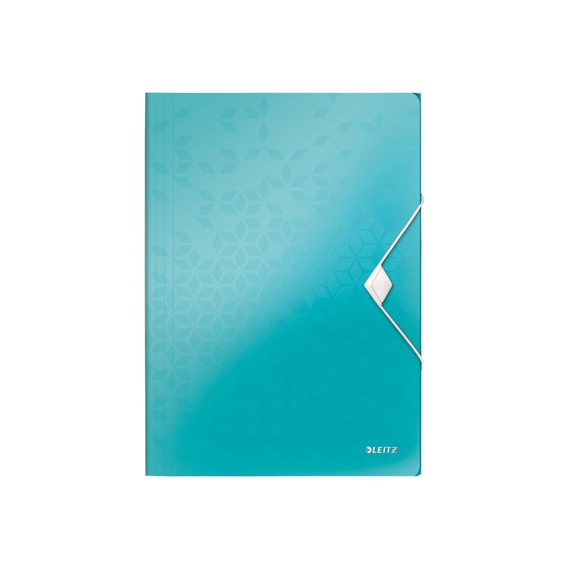 4002432105885-Leitz WOW - chemise à 3 rabats - pour A4 - capacité : 150 feuilles - turquoise métallis-P_300018769_1-0