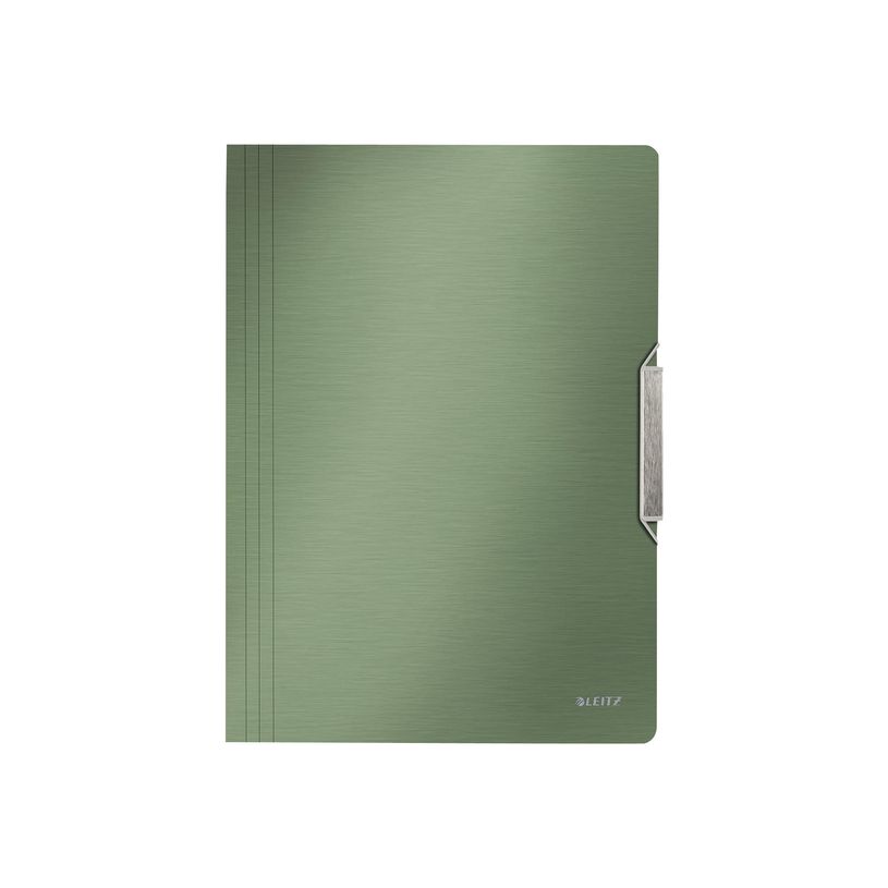 4002432108008-Leitz Style - chemise à 3 rabats - pour A4 - capacité : 150 feuilles - vert pistache-P_300018770_1-0