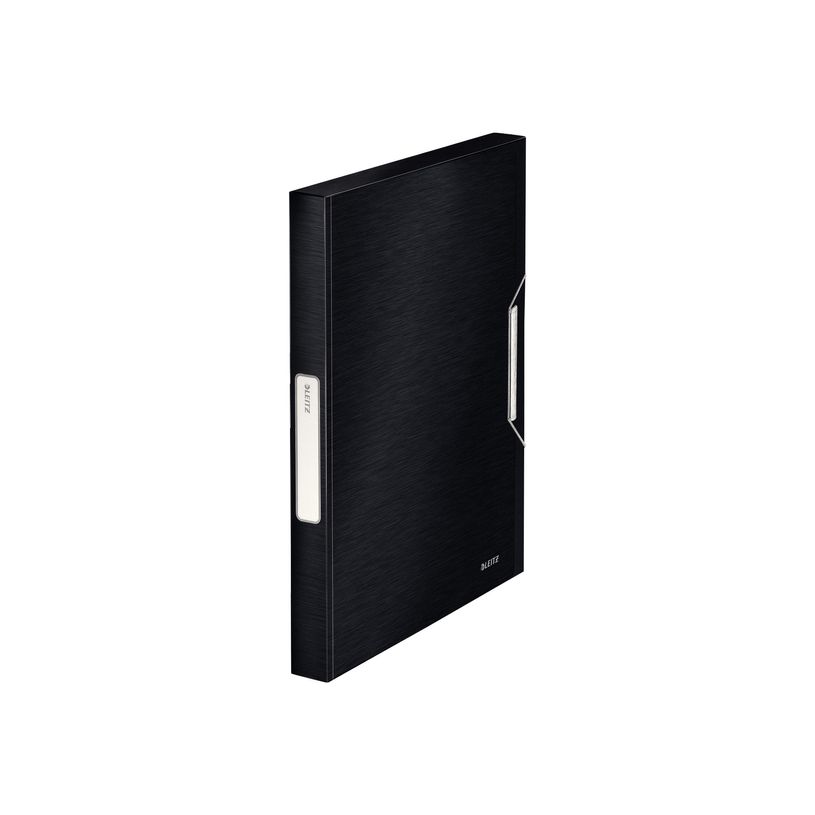 4002432108084-Leitz Style - boîte de classement - pour A4 - capacité : 250 feuilles - noir satin-P_300018788_2-1