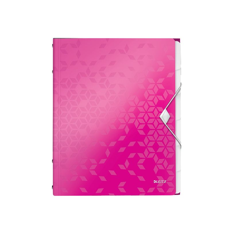 4002432106202-Leitz WOW - classeur - 6 positions - pour A4 - capacité : 200 feuilles - à onglets - ros-P_300018808_4-0