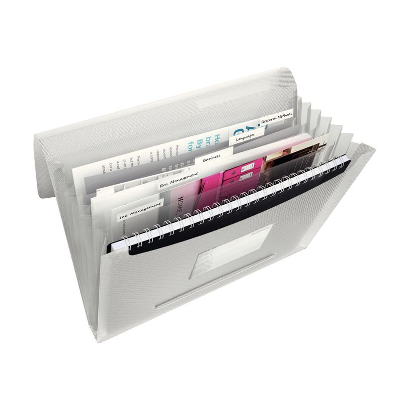 4049793028408-Esselte Vivida - valisette - pour A4 - capacité : 300 feuilles - à onglets - Blanc vif-P_300019811_1-1