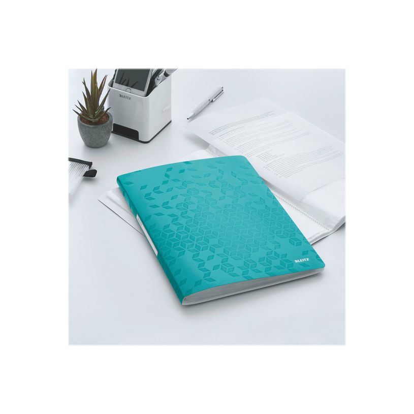 4002432106165-Leitz WOW - Porte vues - 40 vues - A4 - turquoise métallisée-P_300019832_4-2