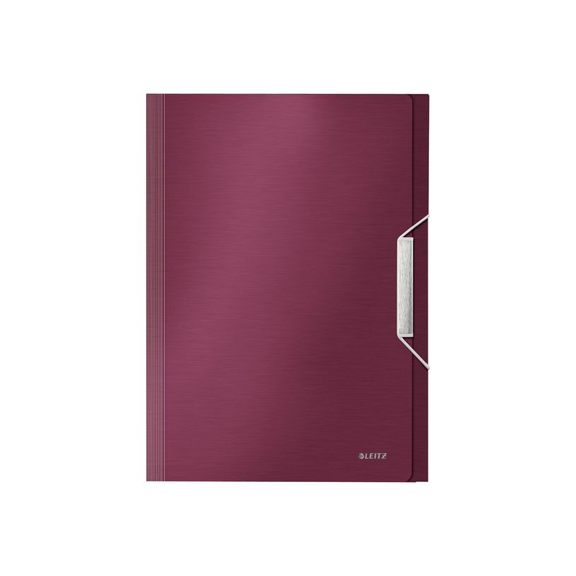 4002432108114-Leitz Style - valisette - 6 positions - pour A4 - à onglets - Rouge rubis-P_300019836_3-1
