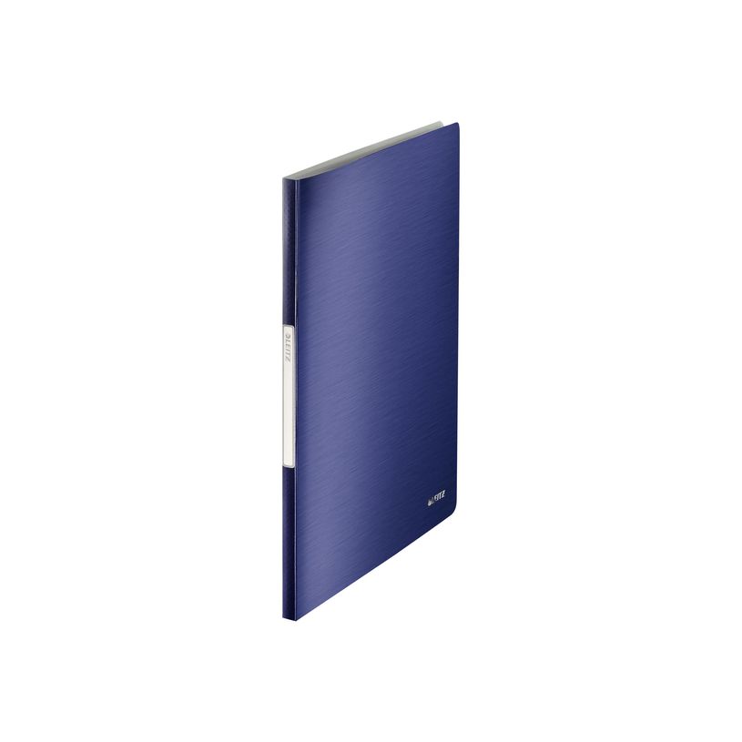 4002432108251-Leitz Style - porte vues - pour A4 - capacité : 80 feuilles - bleu titane-P_300019843_2-1