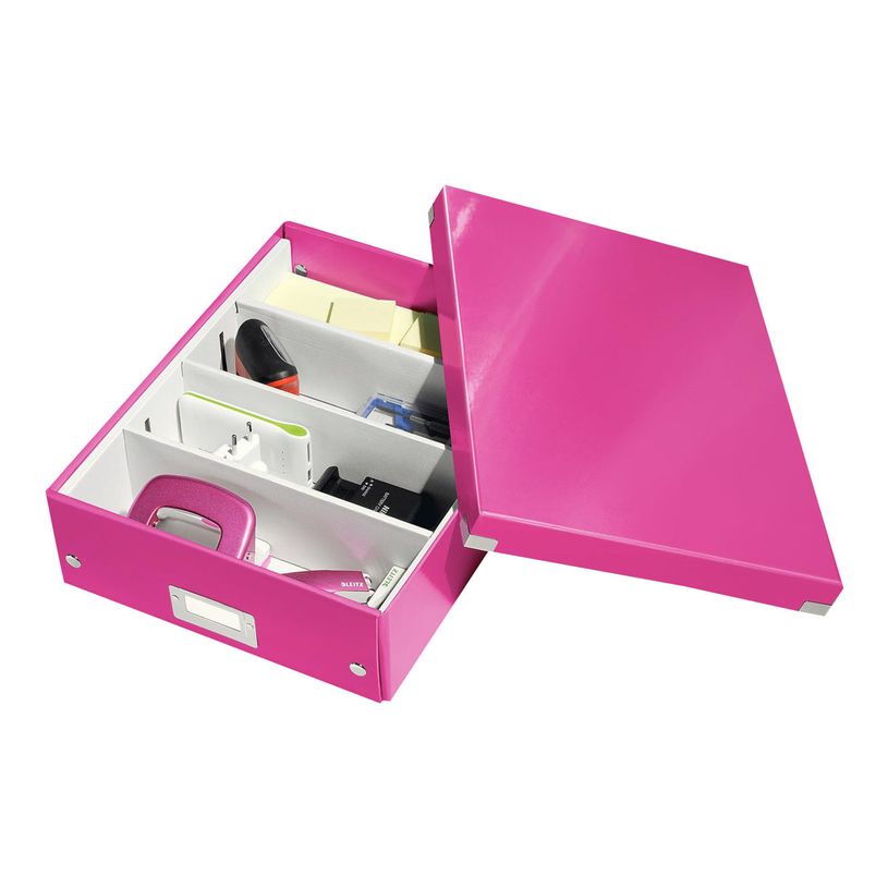 4002432105137-Leitz Click & Store WOW Medium - Boîte d'archive - rose-P_300019848_3-2