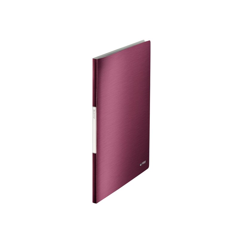 4002432108176-Leitz Style - porte vues - pour A4 - capacité : 40 feuilles - Rouge rubis-P_300019857_2-0