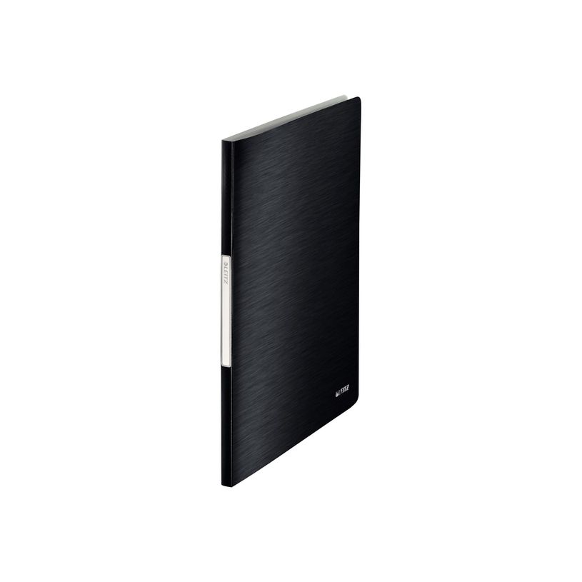 4002432108206-Leitz Style - porte vues - pour A4 - capacité : 40 feuilles - noir satin-P_300019858_3-1