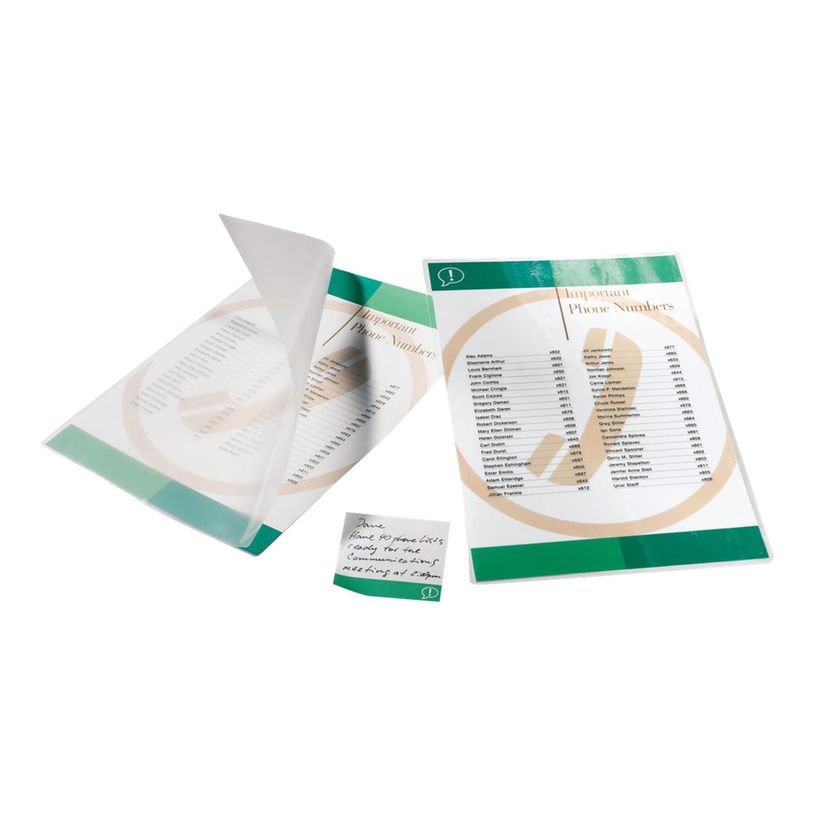 033816048065-GBC - 100 pochettes de plastification A4 (216 x 303 mm) - 75 microns-P_300020283_5-5