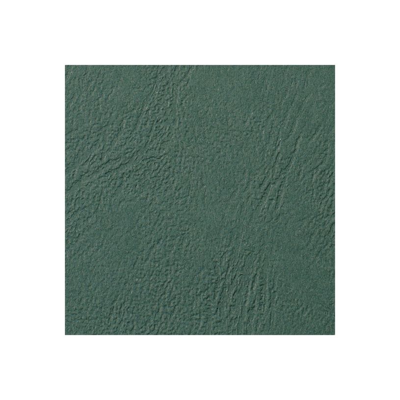 8019152803386-GBC LeatherGrain - 100 couvertures à reliure A4 - 250 microns - vert foncé-P_300020322_1-0