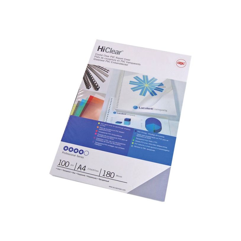 5028252262576-GBC HiClear - 100 couvertures à reliure A4 - 240 microns - transparent-P_300020339_2-1