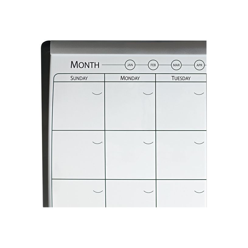 5028252346689-Nobo Quartet tableau combiné: tableau blanc, tableau d'affichage - 585 x 430 mm-P_300023351_6-5