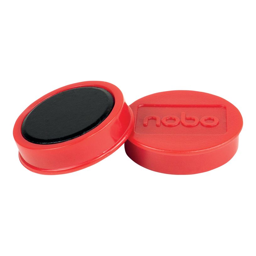 5028252140010-Nobo aimant - 3,8 cm de diamètre - rouge (pack de 4)-P_300023772_2-3