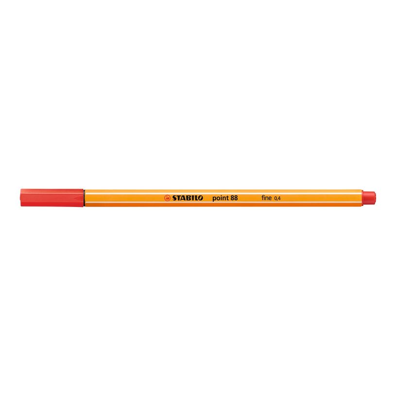 4006381493475-STABILO point 88 - feutre fin - noir, rouge, bleu, vert, bleu clair, jaune, orange, brun, violet, rose, gris, vert olive, cramoisi, bleu d'outremer, guimauve, abricot, vert feuille, sanguin, gris de Payne, vert pin, ocre, ja-P_300024479_4-3
