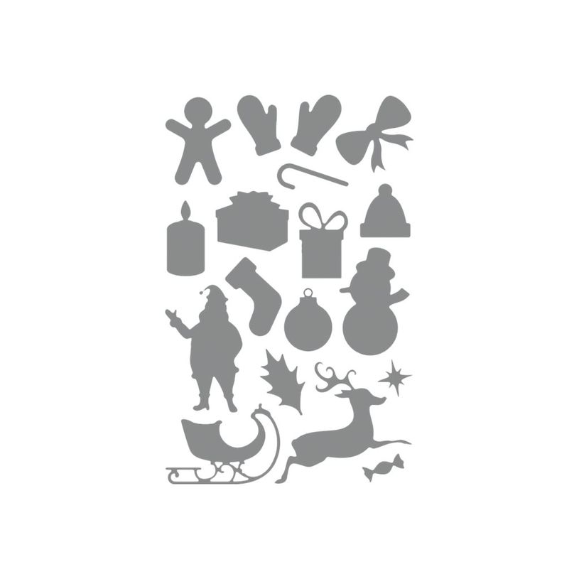 3609510910631-Maildor Initial - adhésif décoratif - Noël - 20 feuilles - argent, or (pack de 590)-P_300029708_3-2