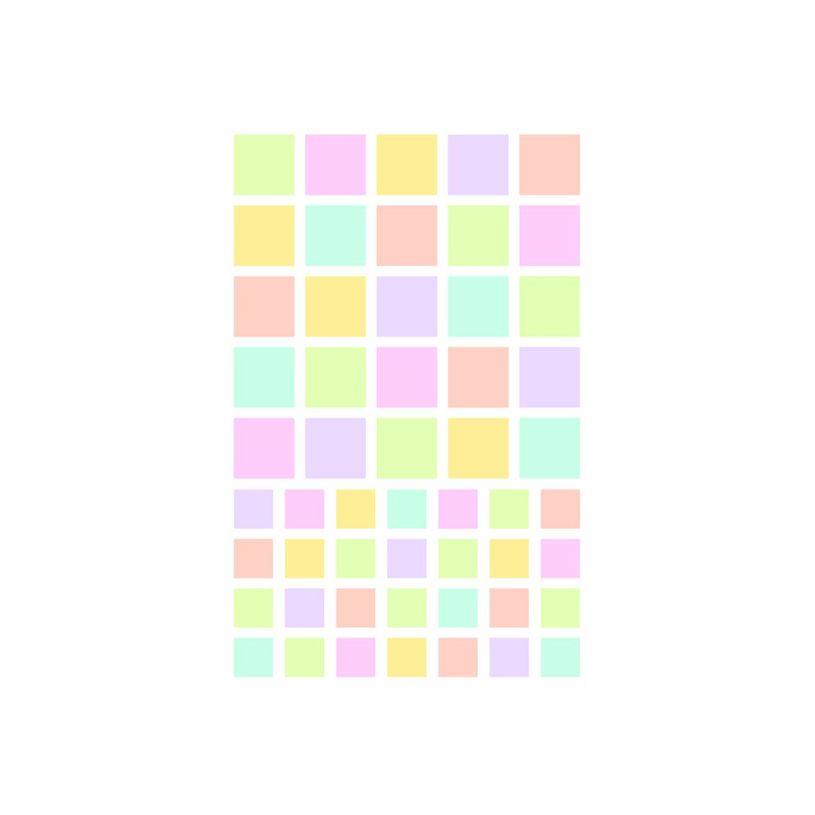 3609510910648-Maildor Initial - adhésif décoratif - géométrique - 20 feuilles - pastel, couleur viv-P_300029709_5-11