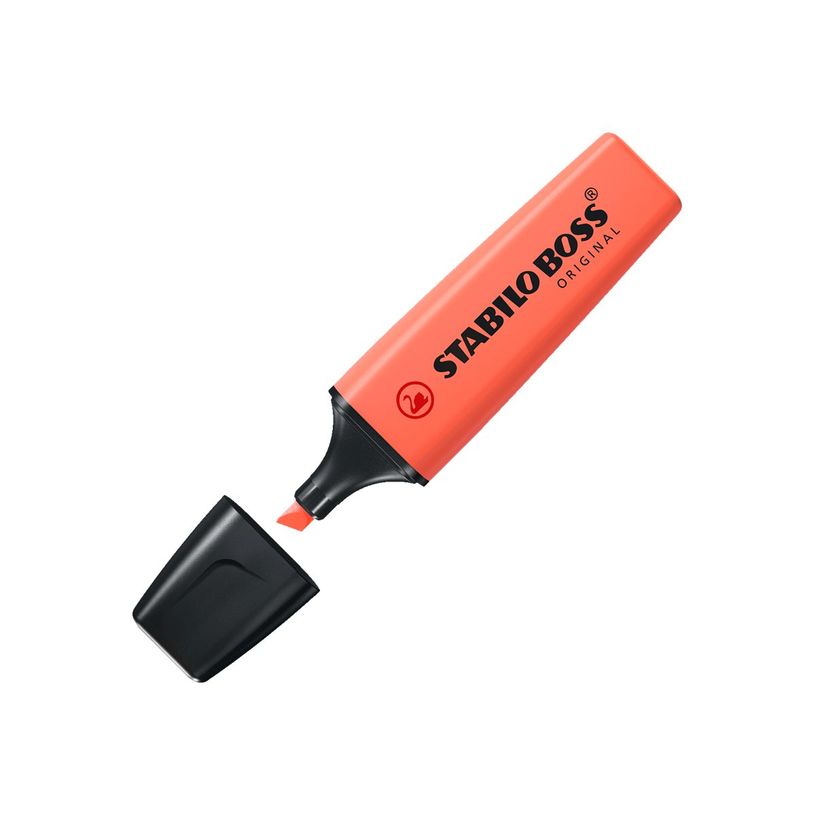 403000299199-STABILO BOSS ORIGINAL Pastel - surligneur - rouge corail moelleux-P_300029919_2-1