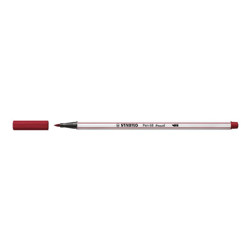 4006381545648-STABILO Pen 68 - feutre pinceau à pointe souple - pourpre-P_300030000_1-0