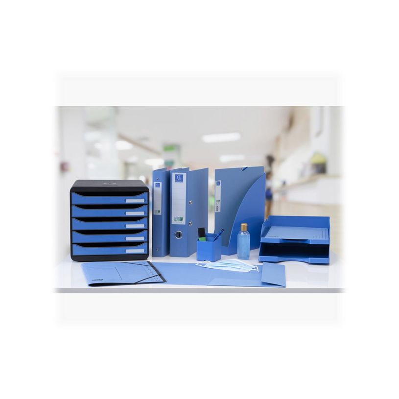 3130630542223-Exacompta Clean'Safe - classeur à anneaux - pour A4 - capacité : 275 feuilles - bleu-P_300031583_5-4