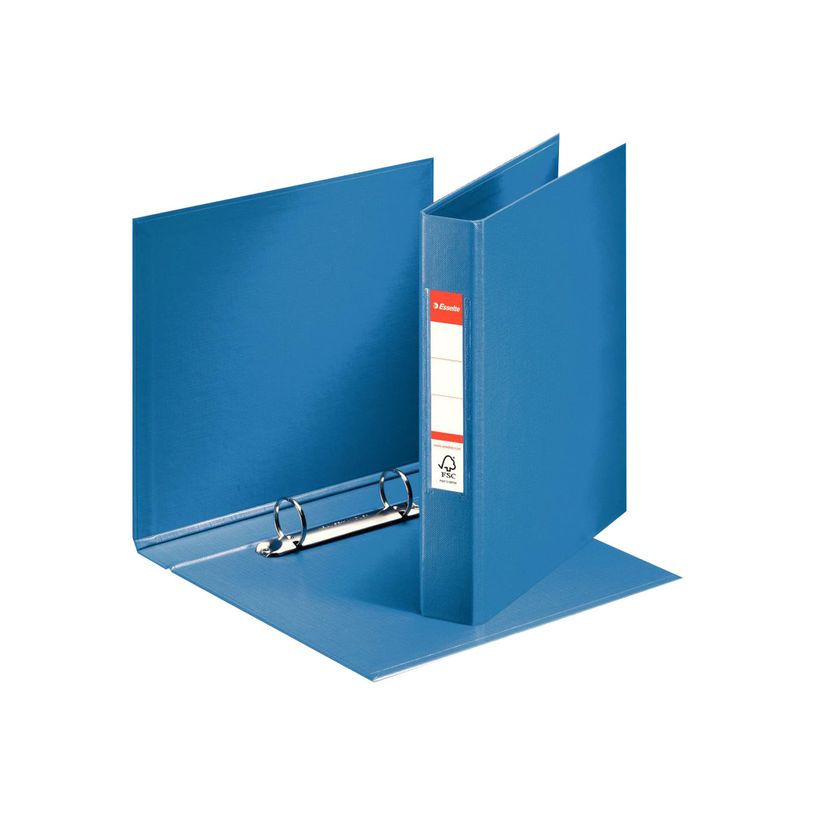 5701216476850-Esselte - classeur à anneaux - pour A5 - capacité : 190 feuilles - bleu-P_300034244_5-4