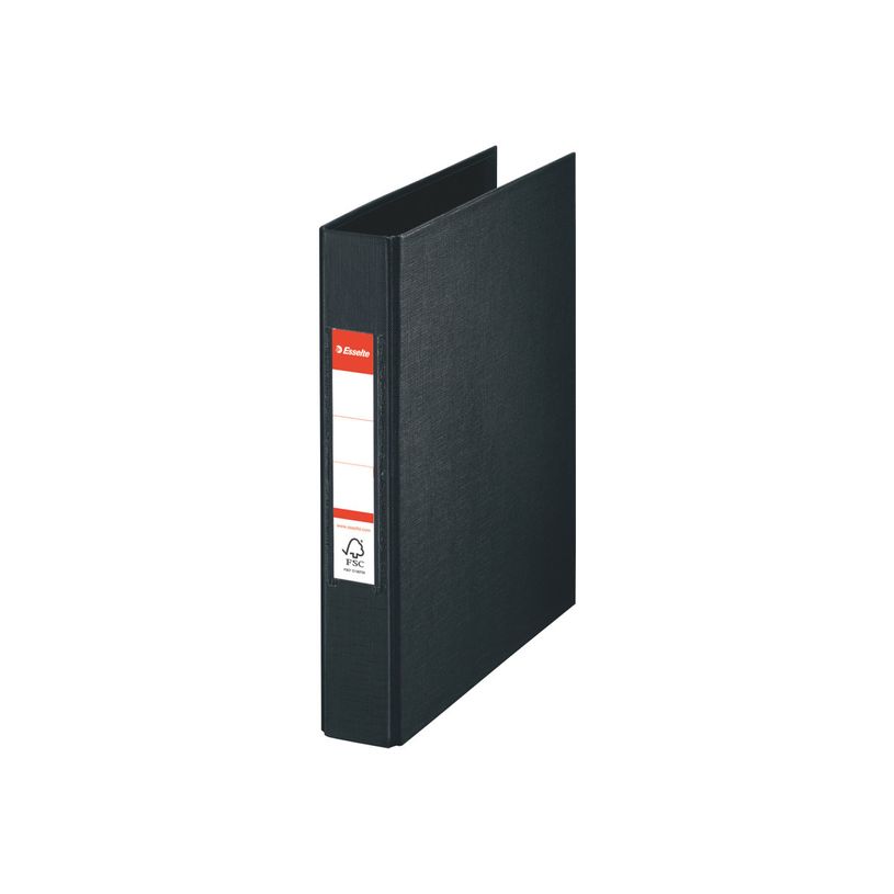 5701216476874-Esselte Standard - classeur à anneaux - pour A5 - capacité : 190 feuilles - noir vif-P_300034246_1-0