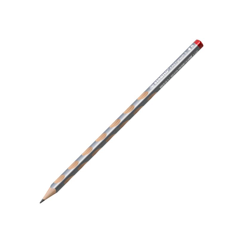 4006381566322-STABILO EASYgraph S - Metallic Edition - crayon pour droitier - HB - gris graphite - argen-P_300034731_1-0