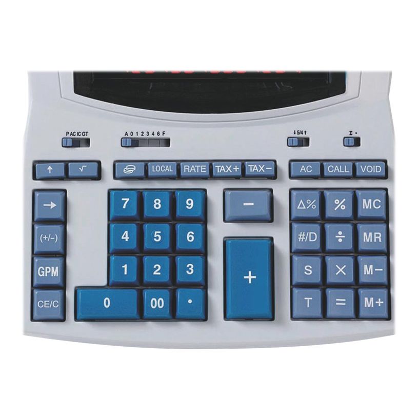 0403000371727-Rexel Ibico Professional 1491X - Calculatrice avec imprimante - LCD - 14 chiffres - alimen-P_300037172_7-3