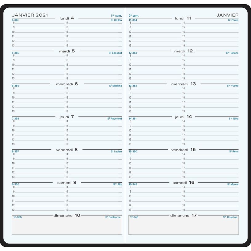 3660942069649-Agenda de poche Tailor SL 17 - 1 semaine par page - 9 x 17,5 cm - disponible dans différe-P_400000738_6-4