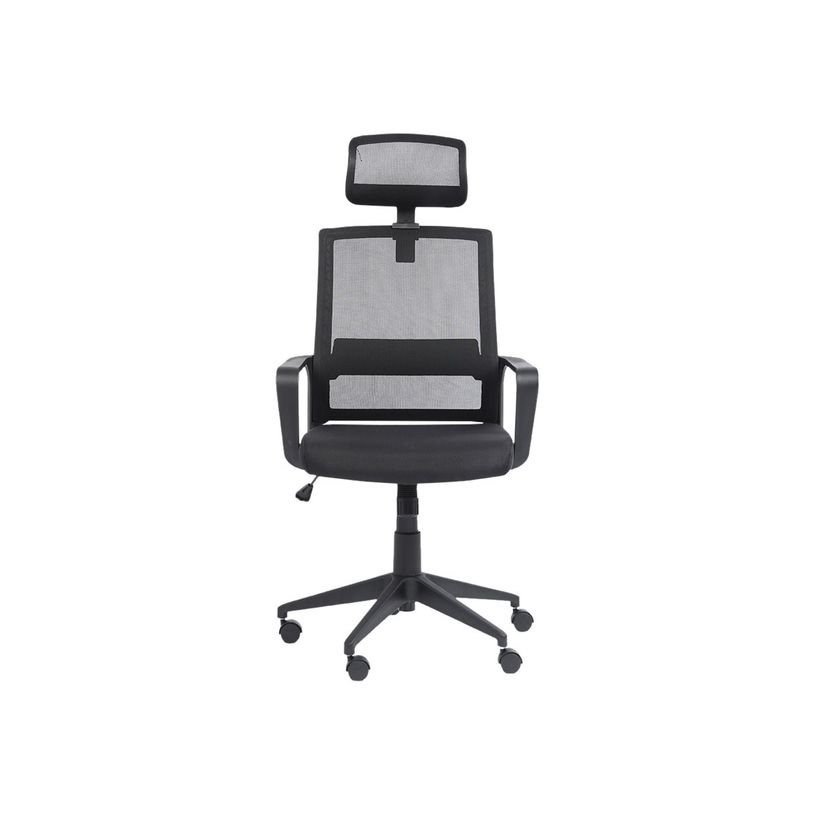 3760185020848-Fauteuil de bureau LIBERTY 02 - accoudoirs fixes - appui-tête réglable - noir-P_400000842_2-1