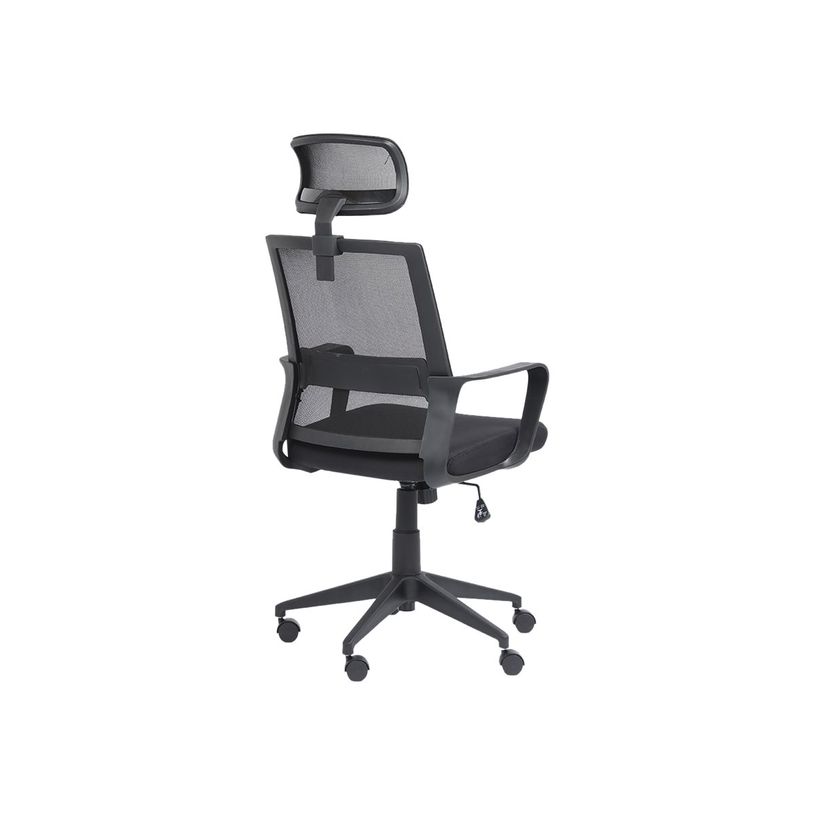 3760185020848-Fauteuil de bureau LIBERTY 02 - accoudoirs fixes - appui-tête réglable - noir-P_400000842_3-2