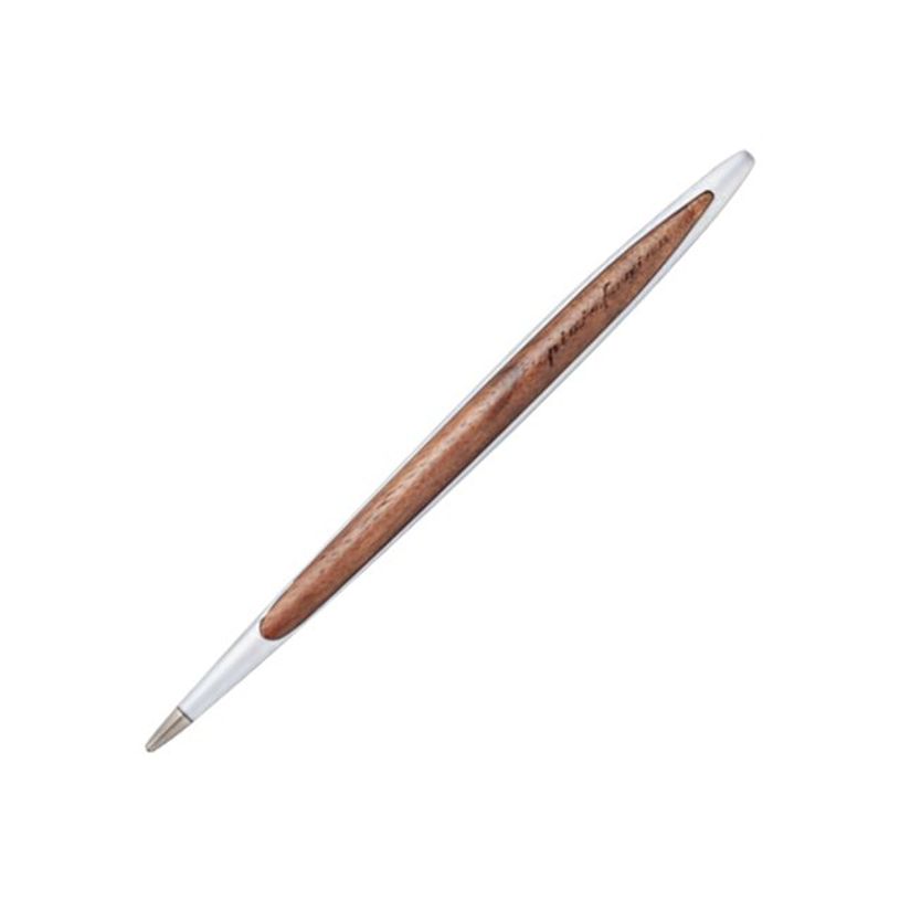 8033549711221-Oberthur Pinnfarina - Stylo à bille aluminium/noyer-P_400000896_1-0