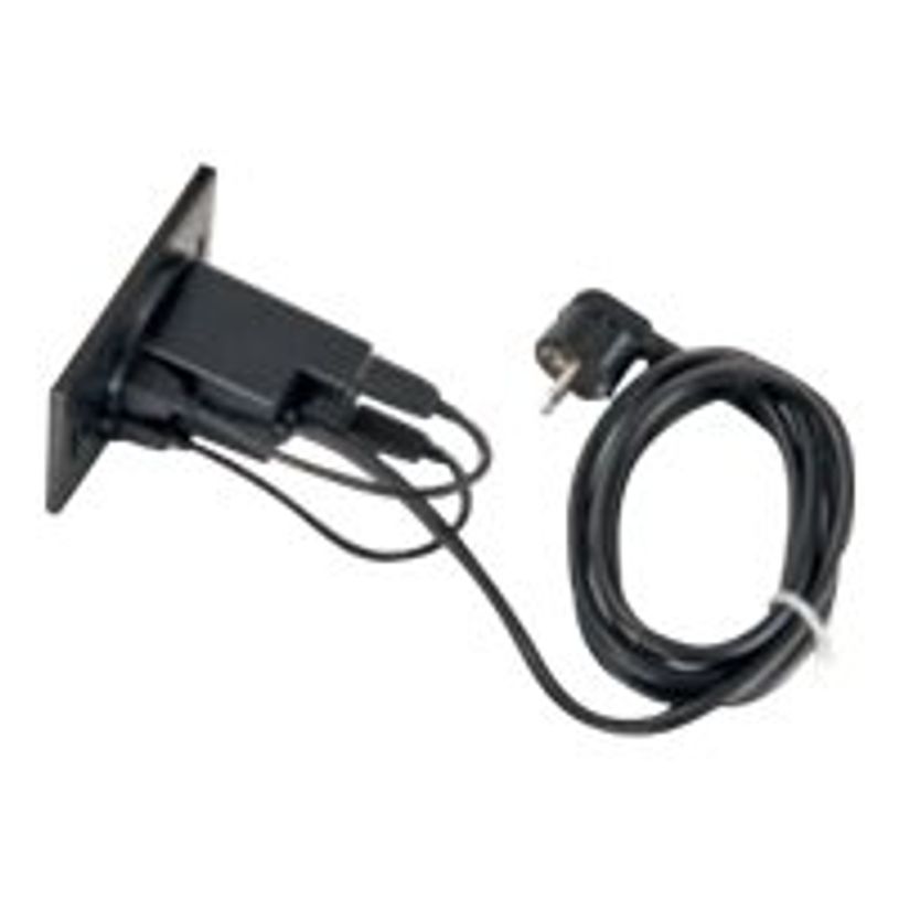 3253310157057-Obturateur d'alimentation VPAD pour caisson TOWER - 1 prise 220V + 2 prises USB - noir-P_400001908_1-0
