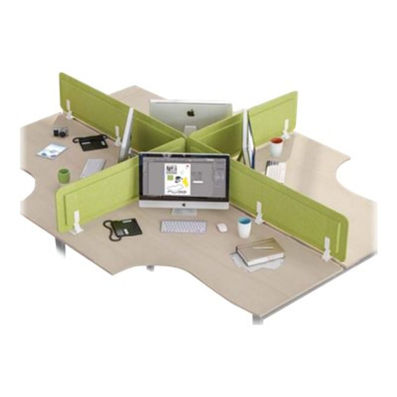 3253310169722-Écran de séparation acoustique pour bureau (sans support de fixation) - L180 x H43 cm - -P_400001923_1-0
