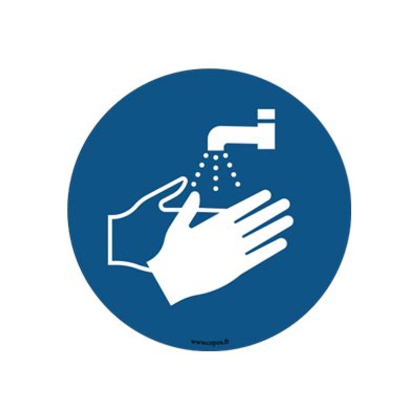 3462159015644-Take Care by CEP - Sticker de signalisation au sol : lavage des mains obligatoire - 45 cm -P_400002225_1-0