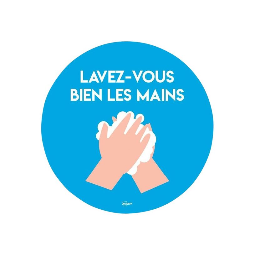 5014702142284-Avery - Affiche de sécurité ronde - lavez-vous les mains régulièrement-P_400002495_2-0