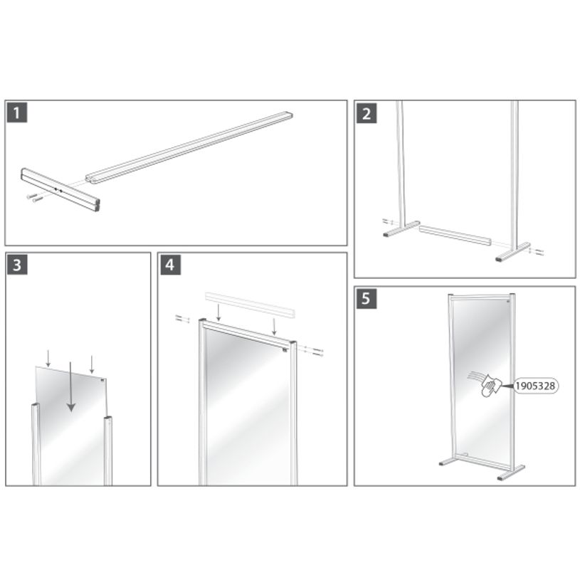 5028252617567-Nobo Premium Plus - Cloison de séparation - 120 x 180 cm - acrylique clair-P_400003026_3-2