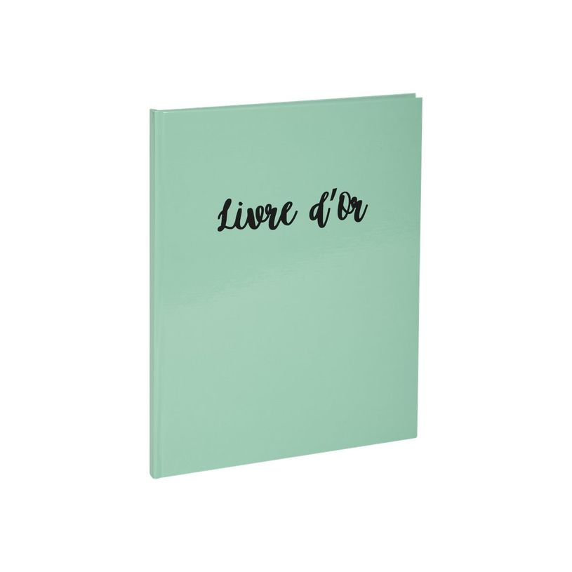 3130630476634-Exacompta Aquarel - Livre d'or 27 x 22 cm - vert-P_400004902_2-0