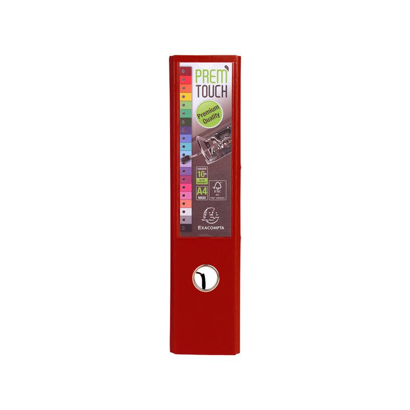 3130630533047-Exacompta Prem'Touch - Classeur à levier - Dos 80 mm - A4 Maxi - pour 715 feuilles - bord-P_400005012_2-1