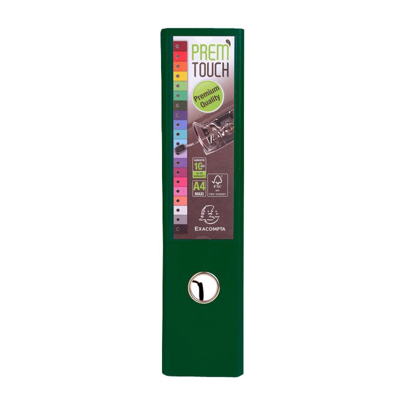 0404000050131-Exacompta Prem'Touch - Classeur à levier - Dos 80 mm - A4 Maxi - pour 715 feuilles - vert-P_400005013_2-1